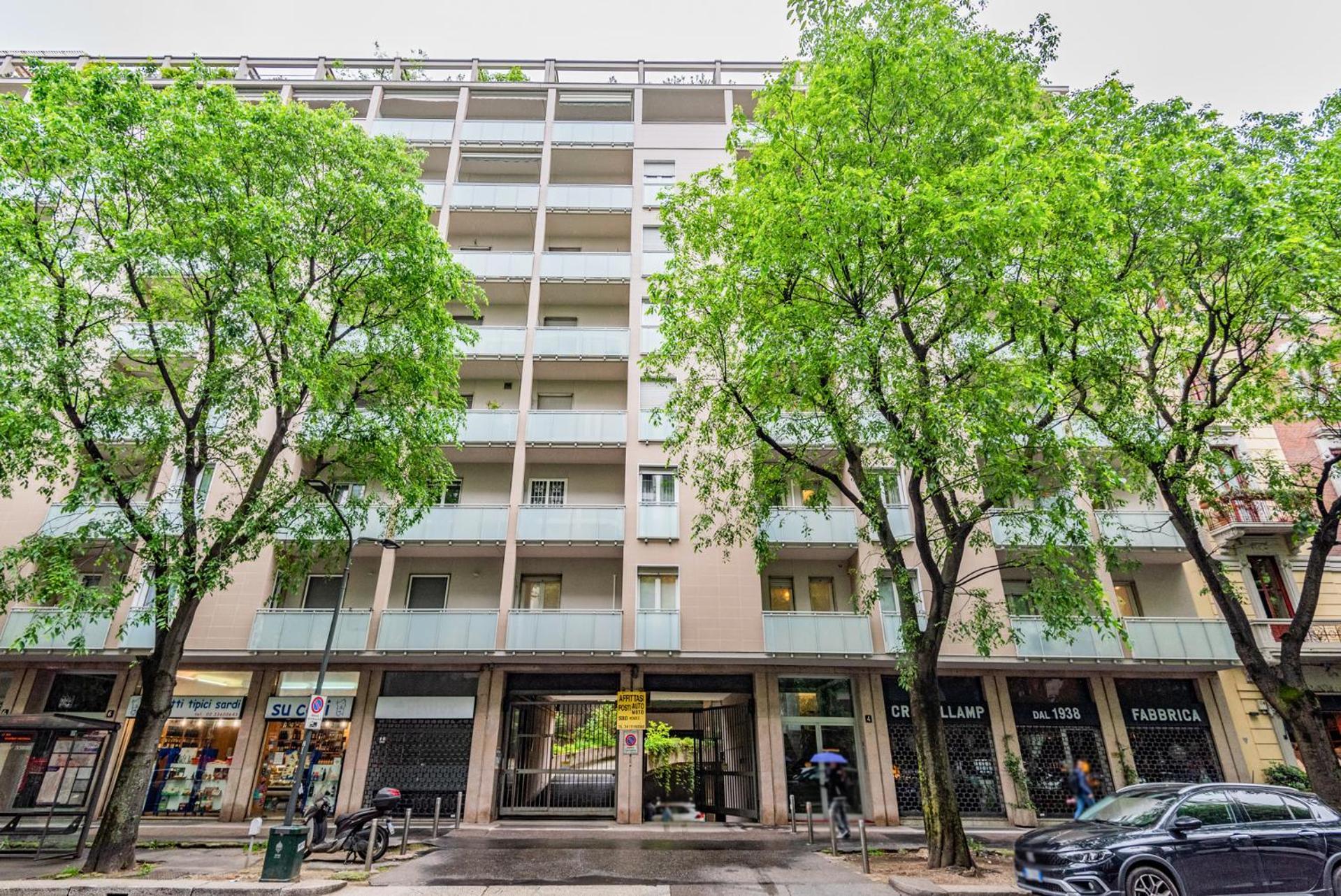 Apartamento Milano Corso Sempione Principe Eugenio 3 Pax Wi-Fi Exterior foto